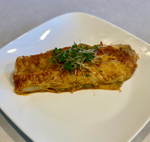 Chicken Enchilada with Broccoli Microgreens Recipe